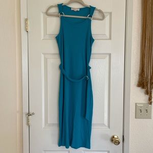 Maxi summer Michael Kors turquoise dress perfect condition